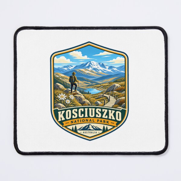Item preview, Kosciuszko National Park Australia Hiking Travel Adventure Explorer designed and sold by Simsimah26Parks.