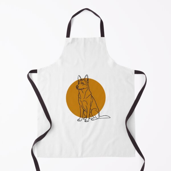 Item preview, German Shepherd Boho Line Art Dog Lover Gift designed and sold by GTFullShop.