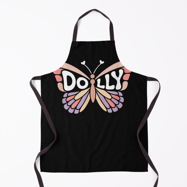 Item preview, Dollys Butterfly - Personalized Cute Name Art Vintage Style 80s 90s designed and sold by MathiasFuchs.