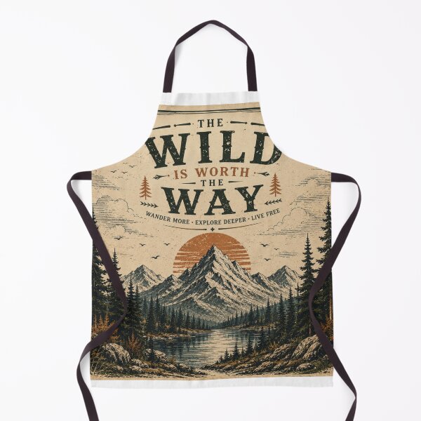 Item preview, Vintage Mountain Adventure Retro Outdoor Art designed and sold by Artswords.