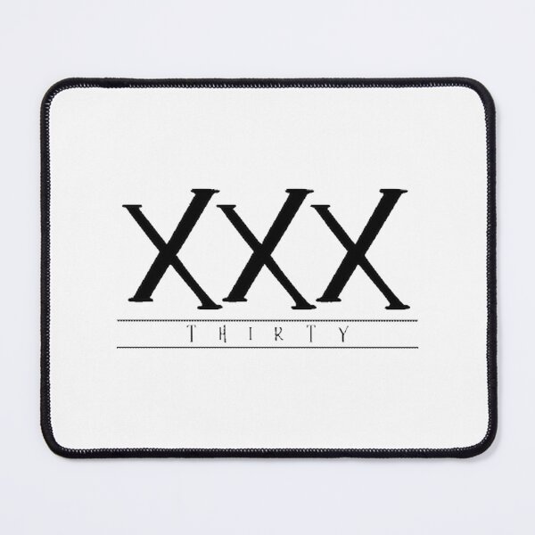 Item preview, Thirty Roman Numerals Black Design | Best Buy designed and sold by Marcevin.