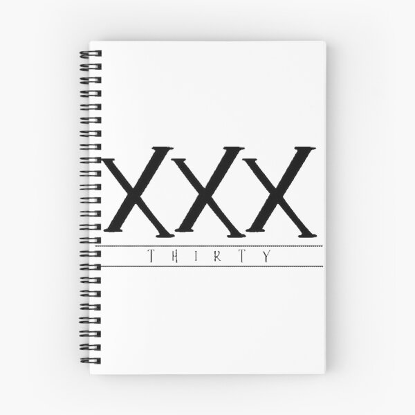 Item preview, Thirty Roman Numerals Black Design | Best Buy designed and sold by Marcevin.