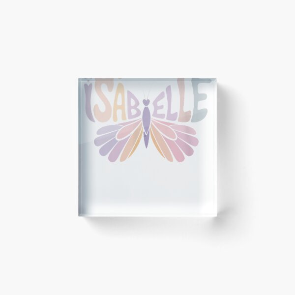Item preview, Isabelles Butterfly - Personalized Cute Name Vintage Style 80s 90s designed and sold by MathiasFuchs.