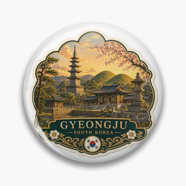 Artikelvorschau, Gyeongju, Südkorea – Tempel, Pagoden & Historische Reisekunst entworfen und verkauft von ChicClicker.