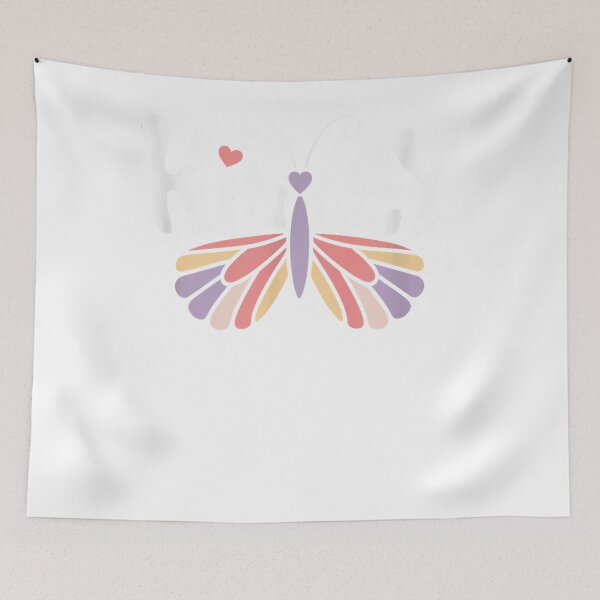 Item preview, Kinley Butterfly Personalized Cute Name Vintage Style 80s 90s designed and sold by MathiasFuchs.