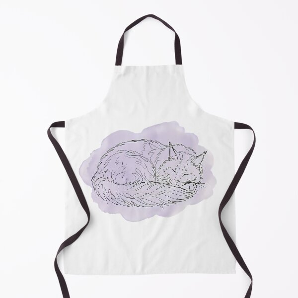Item preview, Maine Coon Boho Line Art Sleeping Cat Lover Gift designed and sold by GTFullShop.