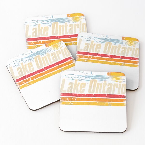 Item preview, Retro Sunset Great Lakes Arts Retro MenLake Ontarios  designed and sold by MathiasFuchs.