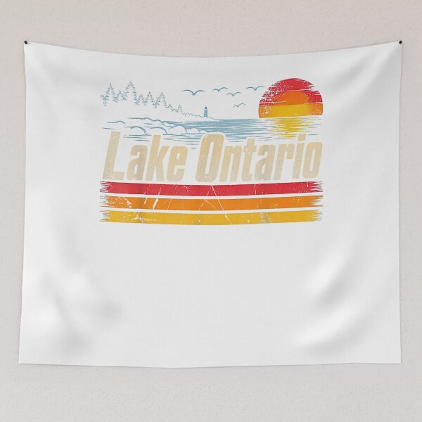 Item preview, Retro Sunset Great Lakes Arts Retro MenLake Ontarios  designed and sold by MathiasFuchs.
