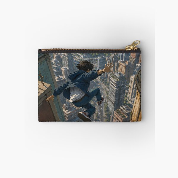 Item preview, Skyline Leap Over the City designed and sold by NordenPosters.