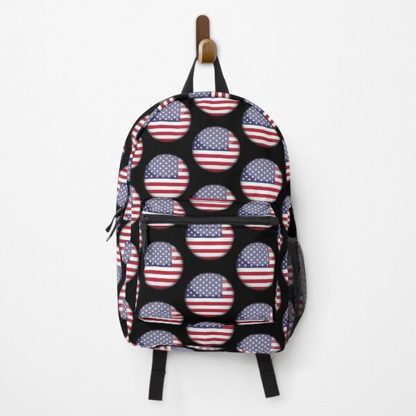 Item preview, United States 3D Round Flag American Pride USA Design designed and sold by yazdogs.
