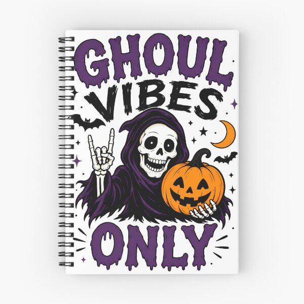 Item preview, Ghoul Vibes Only Halloween Meme  |  Funny Spooky Ghost Art  |  Gift for Halloween Lovers designed and sold by Ruchi73.