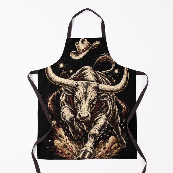 Item preview, Vintage Rodeo Bull - Cowboy Western Graphic designed and sold by JonelCrafts.