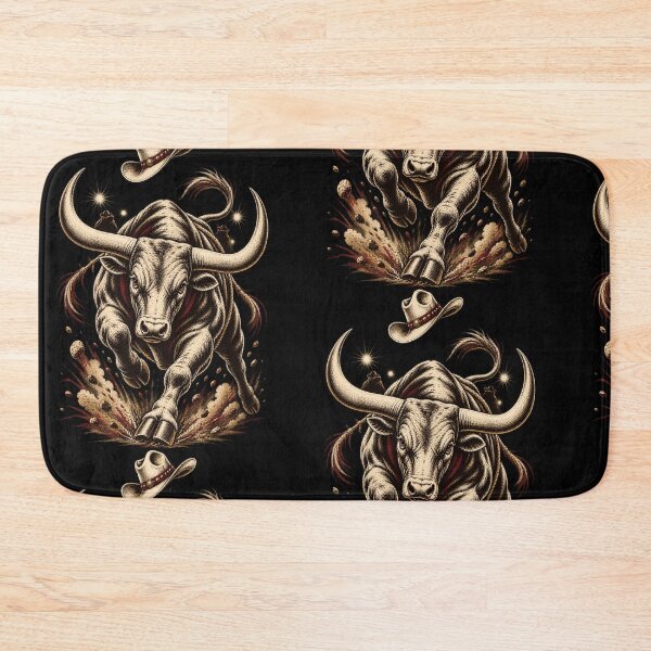 Item preview, Vintage Rodeo Bull - Cowboy Western Graphic designed and sold by JonelCrafts.