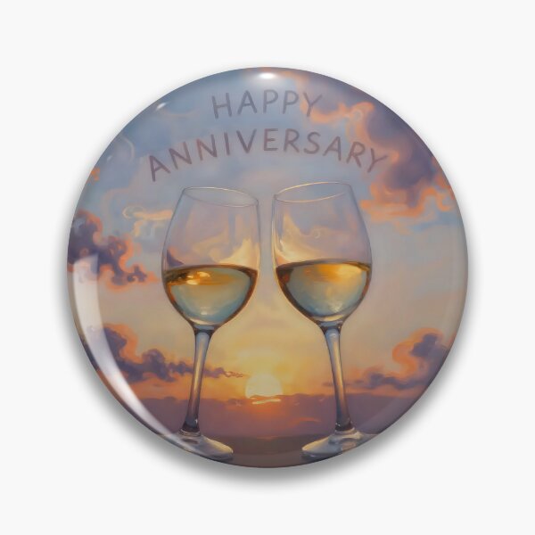 Item preview, Happy Anniversary – Romantic Wine Celebration designed and sold by Nomad-Maynard.