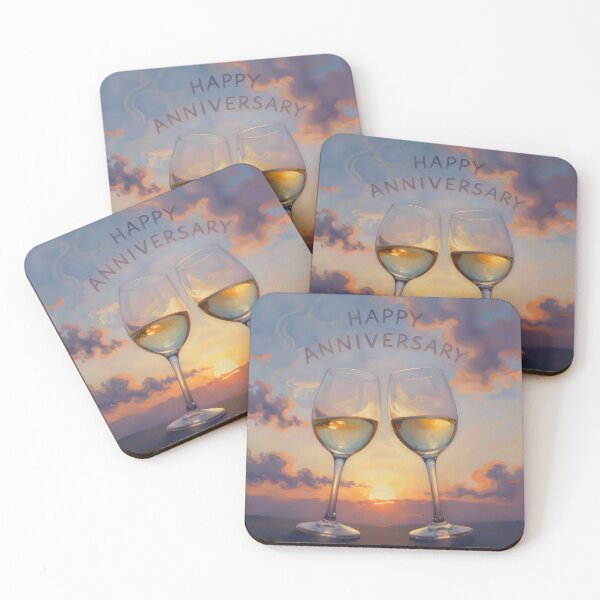 Item preview, Happy Anniversary – Romantic Wine Celebration designed and sold by Nomad-Maynard.
