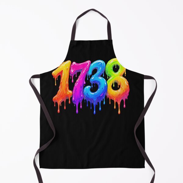 Item preview, Arts Colorfulls Number 1738 Drippy Numbers Meme  designed and sold by MathiasFuchs.
