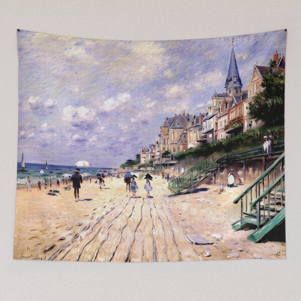 Item preview, The Boardwalk at Trouville designed and sold by artdesignsnow.