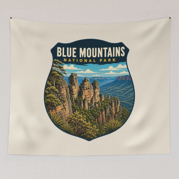 Item preview, Blue Mountains National Park designed and sold by Gideon Emmerich.