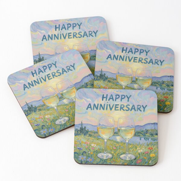 Item preview, Happy Anniversary – Romantic Wine Celebration designed and sold by Nomad-Maynard.