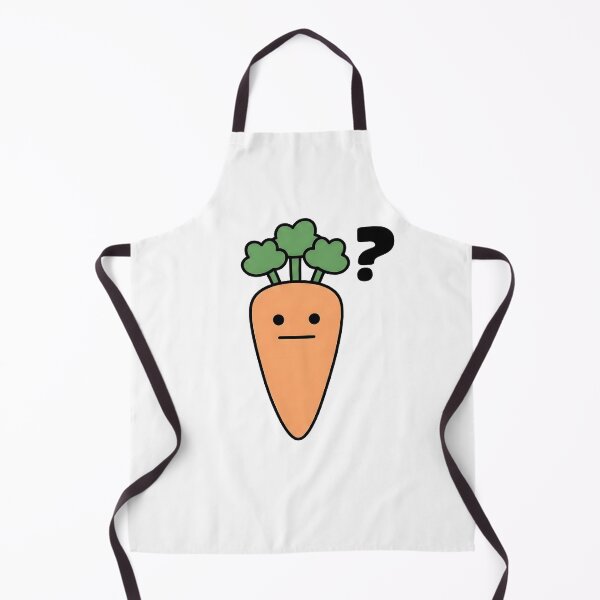 Item preview, cute confused carrot designed and sold by Rockveil Co..
