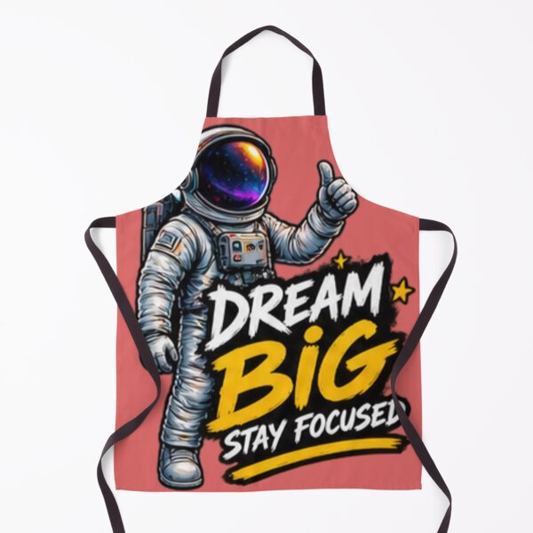 Item preview, Dream Big Stay Focused – Motivational Typography T-Shirt designed and sold by VasiArtLab.