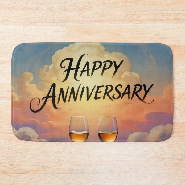 Item preview, Happy Anniversary – Romantic Wine Celebration designed and sold by Nomad-Maynard.