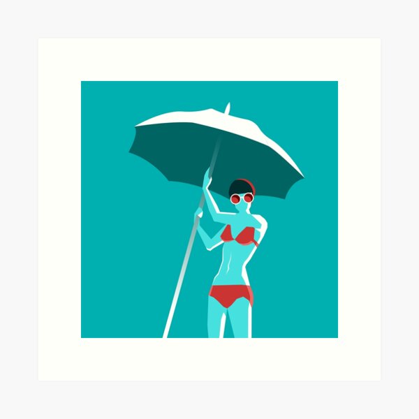 Summer Vibes II Art Print