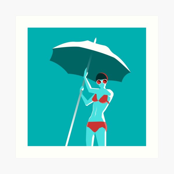 Summer Vibes II Art Print