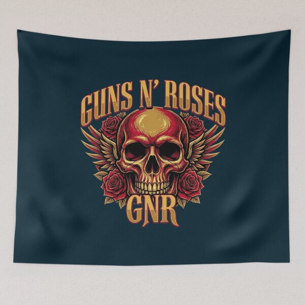 Item preview, Guns N' Roses Winged Skull GNR Rock Design designed and sold by RunolfsdottirEs.