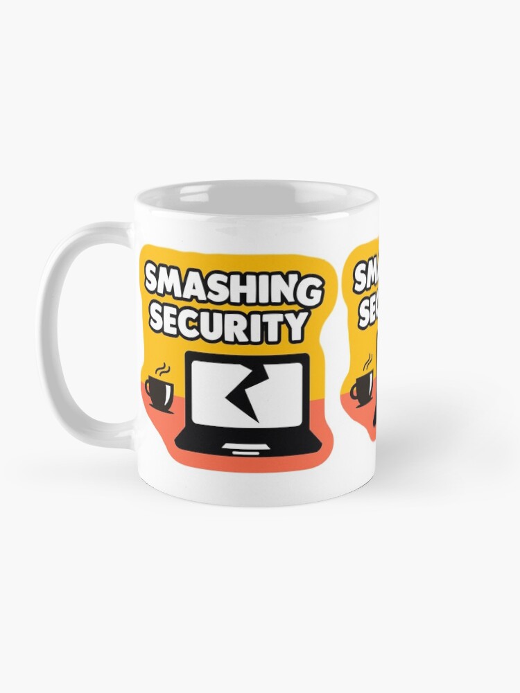 Alternate view of Smashing Security Mug