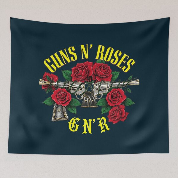 Item preview, Guns N' Roses Pistols and Roses Classic Rock Graphic designed and sold by RunolfsdottirEs.