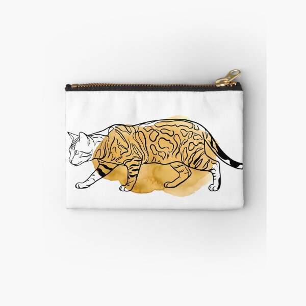 Item preview, Bengal Cat Boho Line Art Spotted Cat Lover Gift designed and sold by GTFullShop.