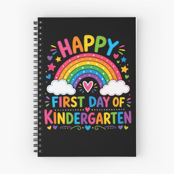 Item preview, Rainbow Happy First Day Of Kindergarten - Back to school  designed and sold by Moizento.