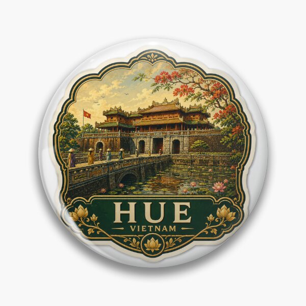 Artikelvorschau, Hue, Vietnam – Kaiserstadt, Zitadelle & Historische Reisekunst entworfen und verkauft von ChicClicker.