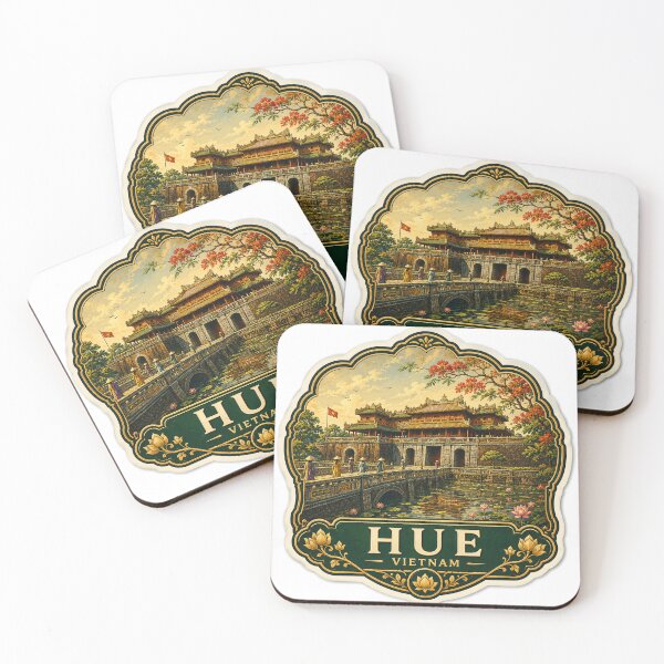 Item preview, Hue Vietnam – Imperial City, Citadel & Historic Travel Art designed and sold by ChicClicker.