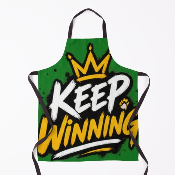 Item preview, Keep Winning – Bold Motivational Streetwear Typography T-Shirt designed and sold by VasiArtLab.