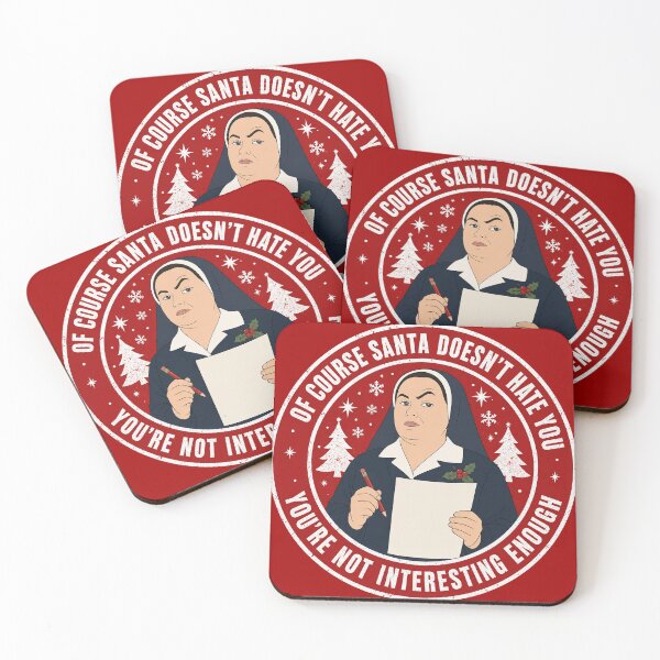Item preview, sister michael derry girls Christmas funny designed and sold by Olena Du.