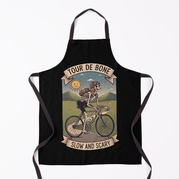 Item preview, Tour De Bone - Slow And Scary Skeleton Cyclist designed and sold by Stefanrajzer.