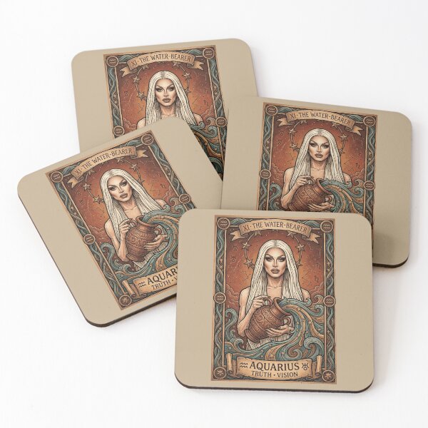 Item preview, Aquaria (Aquarius- Tarot) designed and sold by MEMERY MUSEUM.