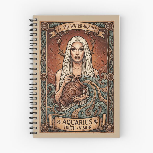 Item preview, Aquaria (Aquarius- Tarot) designed and sold by MEMERY MUSEUM.