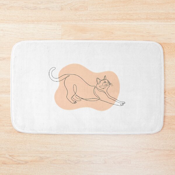 Item preview, Orange Tabby Cat Boho Line Art Cat Lover Gift designed and sold by GTFullShop.