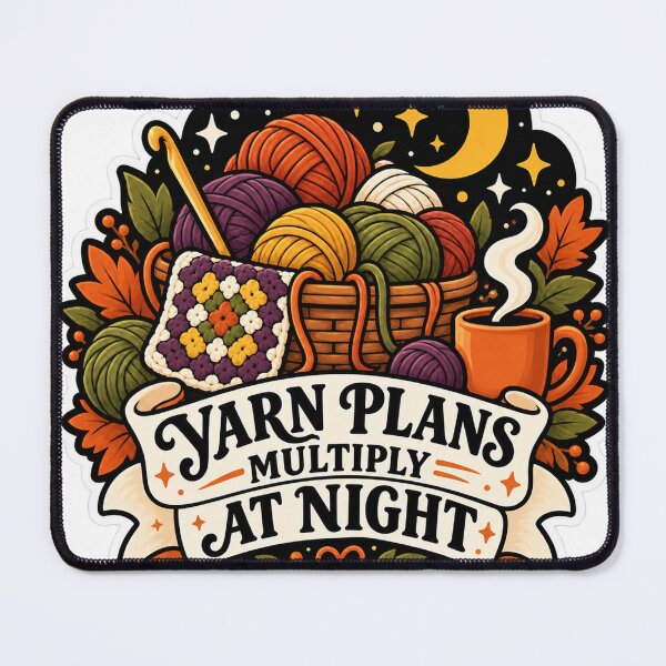 Item preview, Yarn Plans Multiply at Night Crochet designed and sold by supertae.