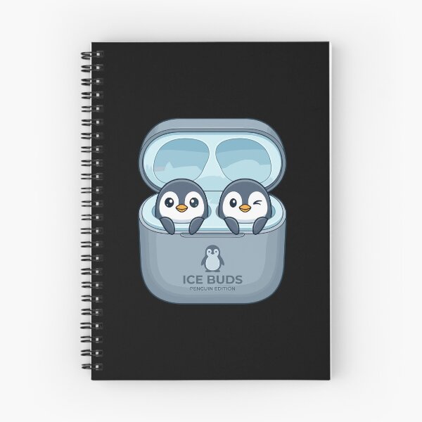 Item preview, Ice Buds – Penguin Edition | Cute Penguin Earbuds Winter Design designed and sold by predoks.