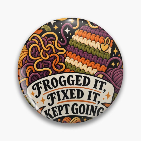 Item preview, Frogged It Fixed It Kept Going Crochet designed and sold by supertae.