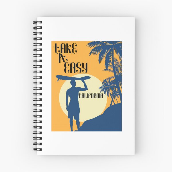 Item preview, Take It Easy California Surf  designed and sold by zeigler-cassiz.