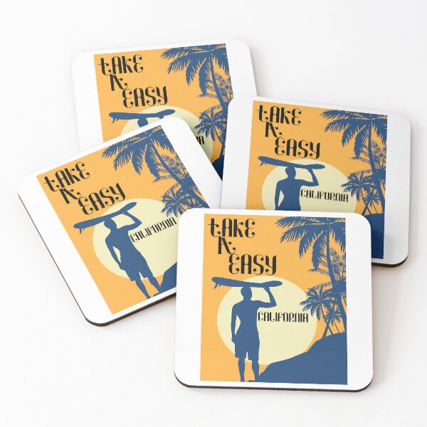 Item preview, Take It Easy California Surf  designed and sold by zeigler-cassiz.