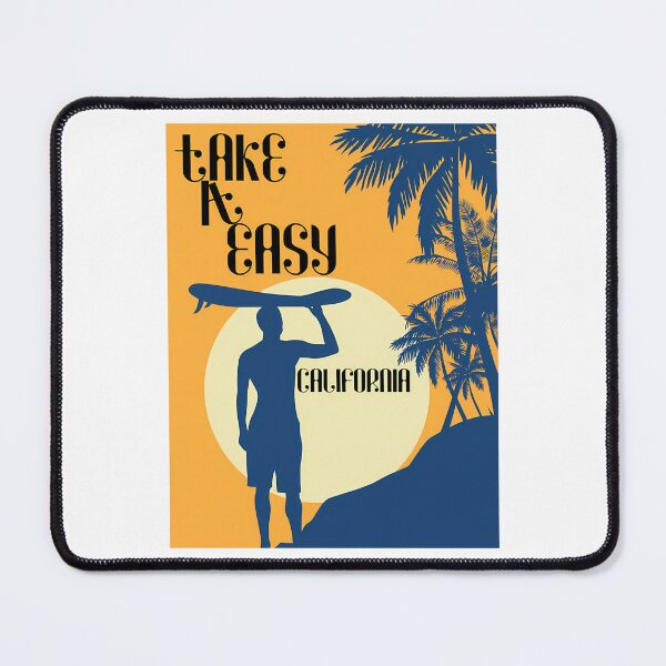 Item preview, Take It Easy California Surf  designed and sold by zeigler-cassiz.