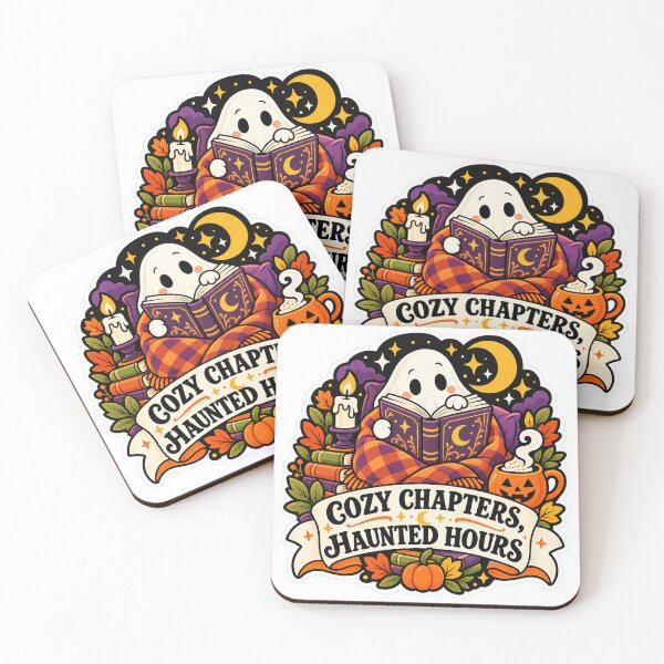 Item preview, Cozy Chapters Haunted Hours Spooky Reader designed and sold by supertae.
