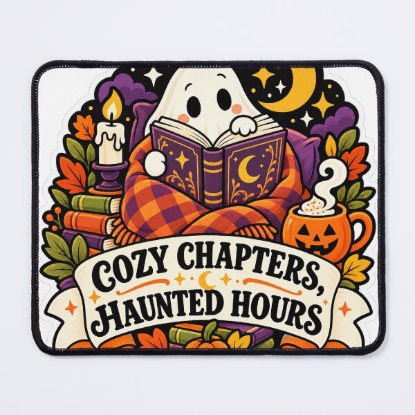 Item preview, Cozy Chapters Haunted Hours Spooky Reader designed and sold by supertae.