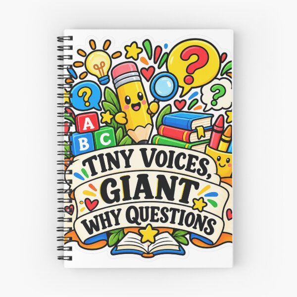 Item preview, Tiny Voices Giant Why Questions Preschool designed and sold by supertae.
